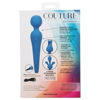 Couture Collection Body Wand Vibrator Kit Blue