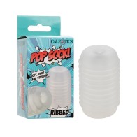 Versatile Pop Sock Ribbed Stroker