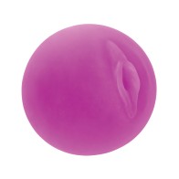 Pop Sock! Ultra Realistic Pussy Masturbator - Purple