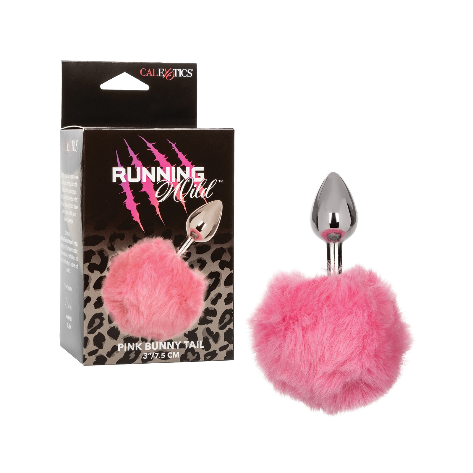 Running Wild Pink Bunny Tail Anal Probe