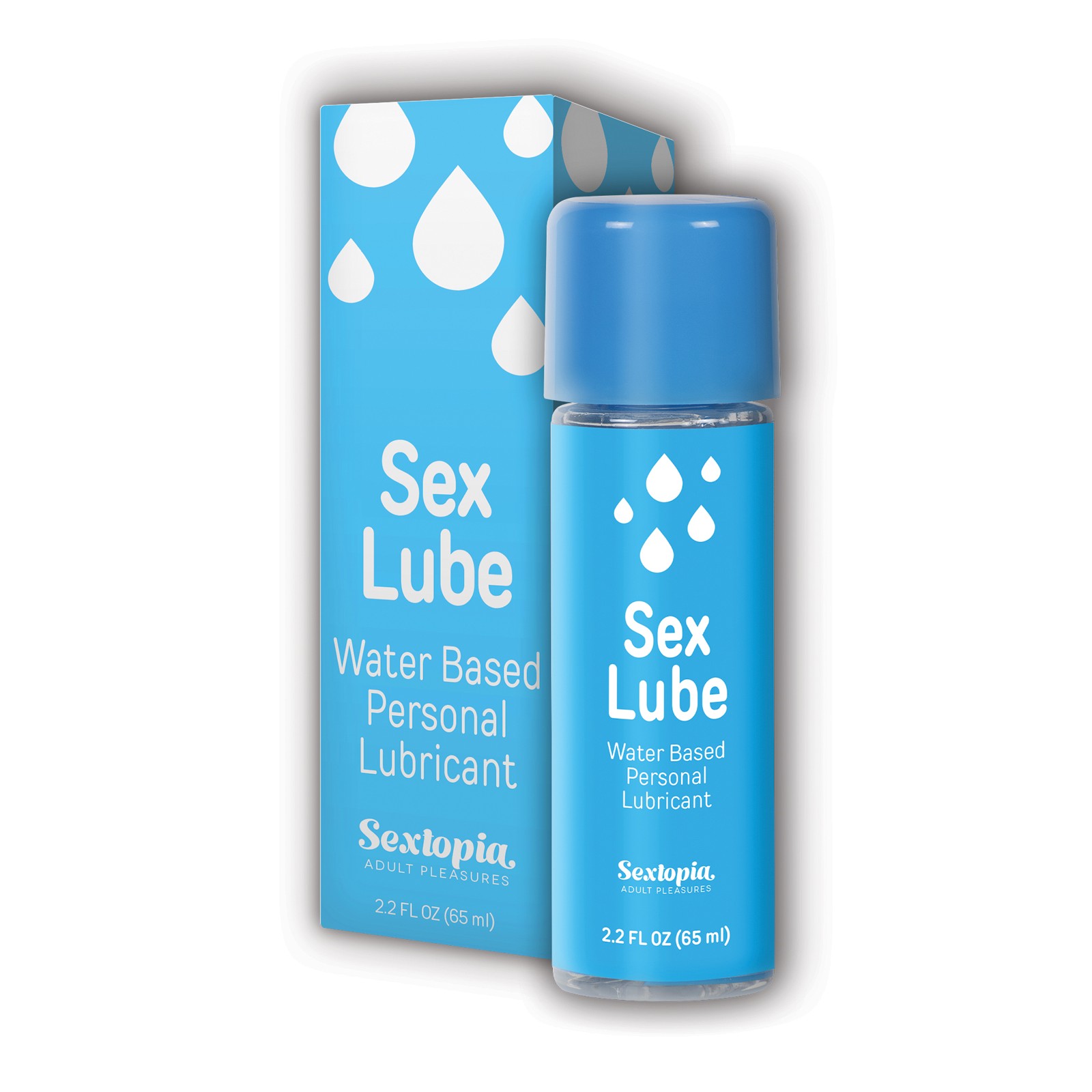 Sextopia Water-Based Personal Lubricant - 2.2 oz Bottle