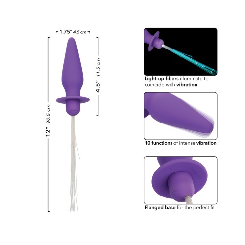 Southern Lights Vibrating Anal Probe with Light-Up Features