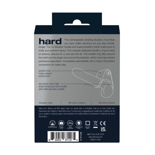 VeDo Hard Rechargeable C-Ring - Black