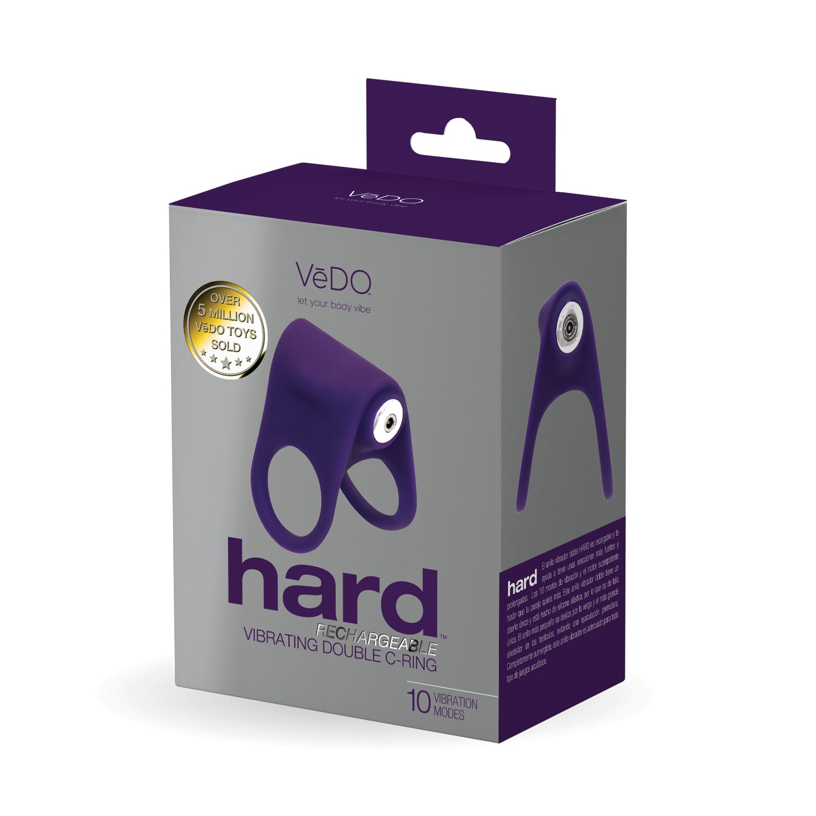 VeDo Hard Rechargeable C-Ring - Purple