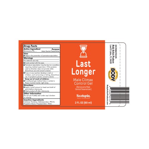 Last Longer Control Gel for Men