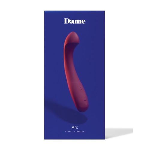 Dame Arc G-Spot Vibrator Plum