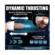 Milker Max Thrusting Vibrating Masturbator Black