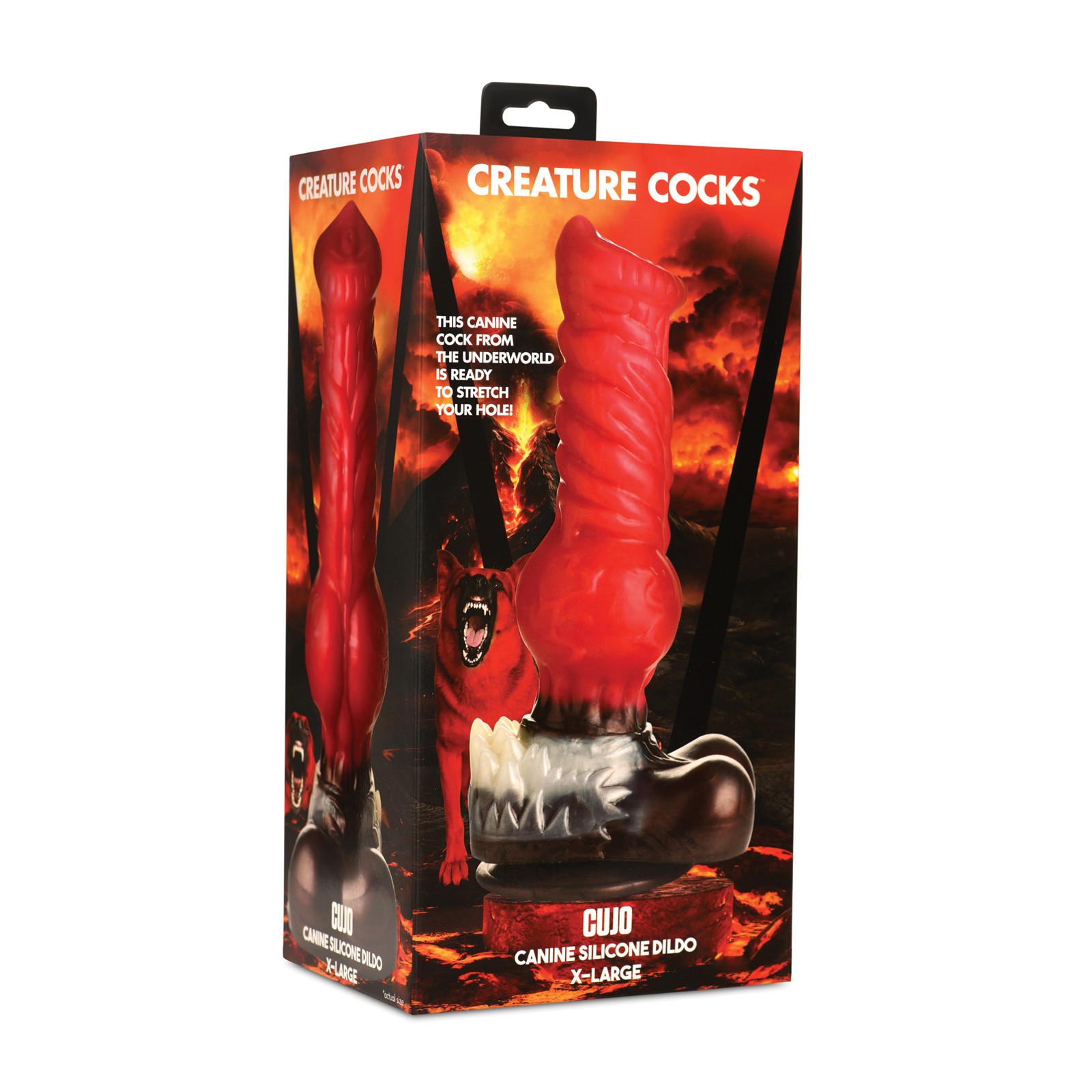 Creature Cocks Cujo Canine Silicone Dildo XL