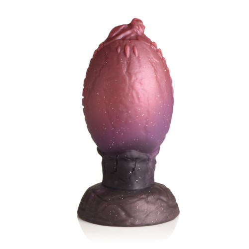 Creature Cocks Dragon Hatch Silicone Egg - Large Multi Color