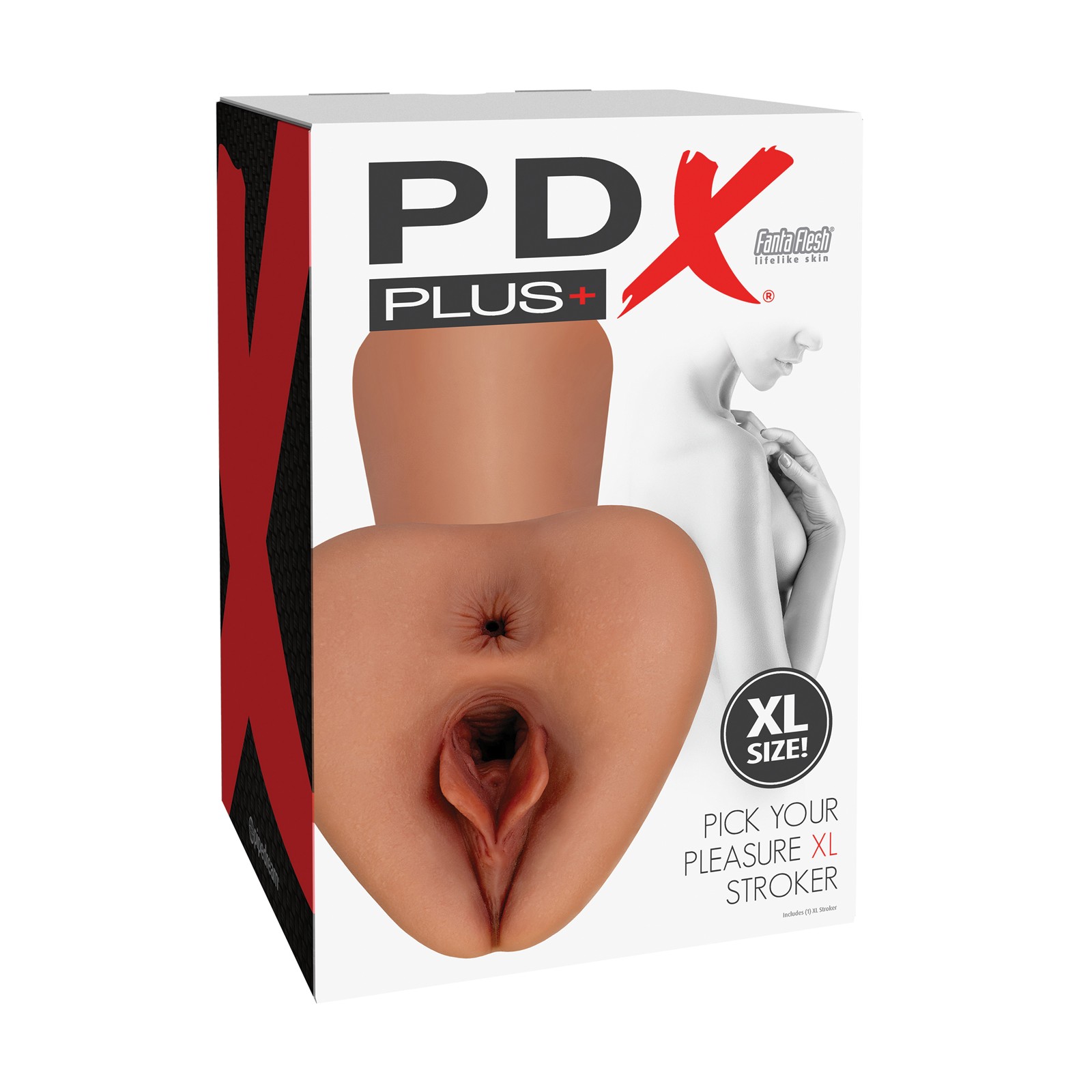 PDX Plus Pick Your Pleasure XL Stroker Brown