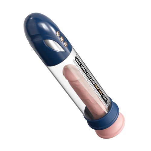 Max Boost Pro Penis Pump Blue Clear