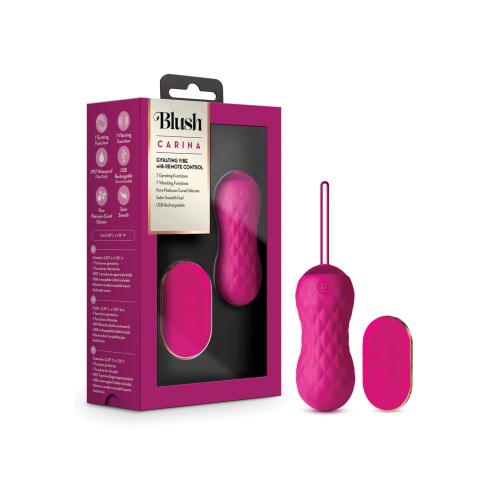 Bullet Control Remoto Blush Carina para Juego Versátil