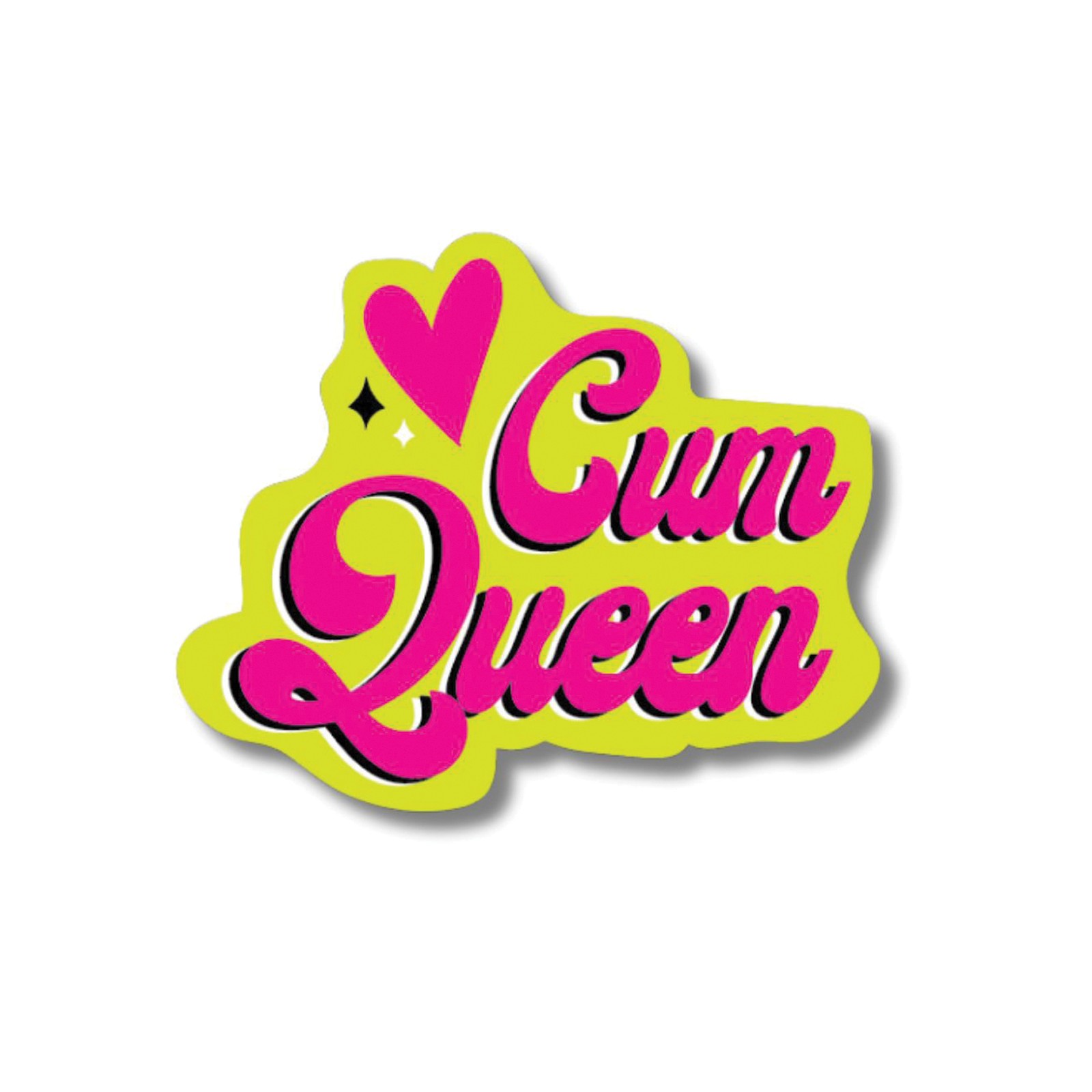 Pegatina Cum Queen Pack de 3