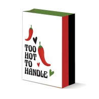 Bolsa de Regalo Too Hot To Handle - Diseño Divertido y Vibrante