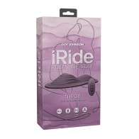 iRide Silla de Placer Estimulador Throb Recargable Control Remoto Inalámbrico Púrpura Sucia