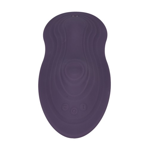 iRide Silla de Placer Estimulador Throb Recargable Control Remoto Inalámbrico Púrpura Sucia