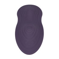 iRide Silla de Placer Estimulador Throb Recargable Control Remoto Inalámbrico Púrpura Sucia