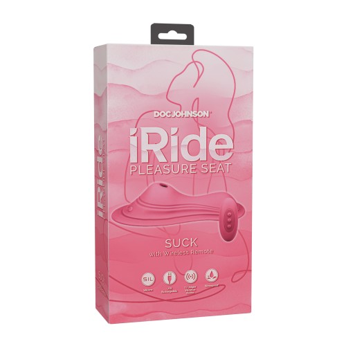 iRide Estimulador Sucker Asiento de Placer con Control Remoto