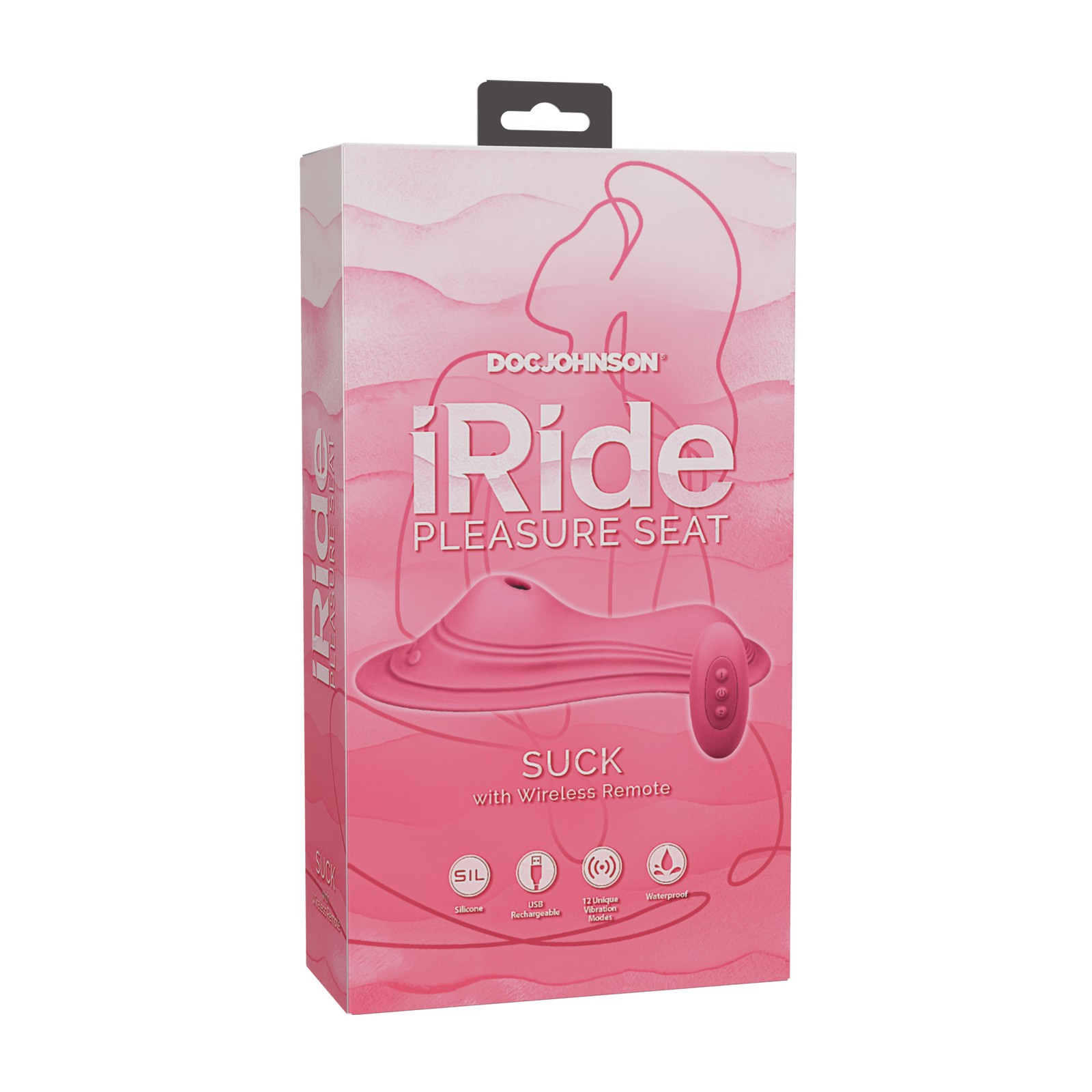 iRide Estimulador Sucker Asiento de Placer con Control Remoto