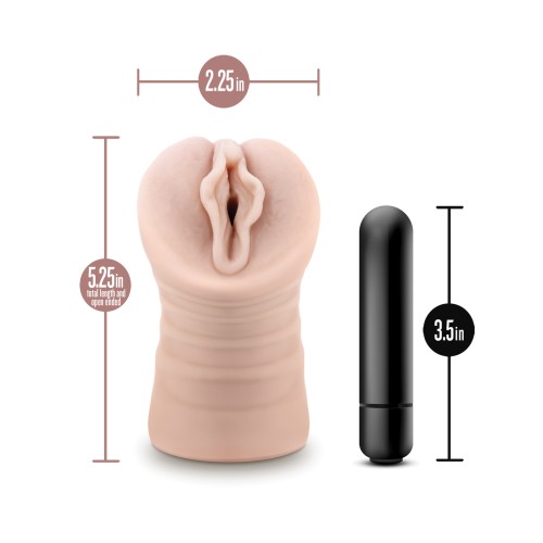 Blush EnLust Pussy Stroker with Vibrating Bullet