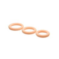 Juego de 3 Anillos de Silicona Jock de Curve Toys - Light