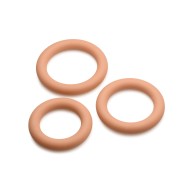 Curve Toys Set de 3 Anillos de Silicona para Jock Medio