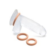 Curve Toys Jock Silicone Cock Ring Set of 3 - Medium