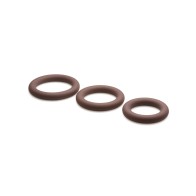 Curve Jock Silicone Cock Ring 3 Pack - Performance Booster