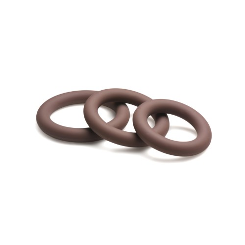 Curve Jock Silicone Cock Ring 3 Pack - Performance Booster