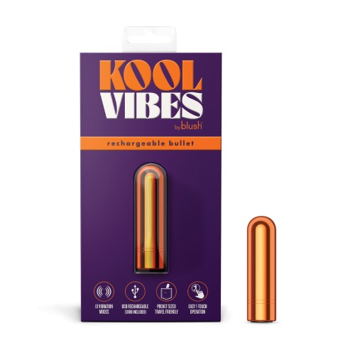 Mini Bullet Recargable Kool Vibes - Mandarina