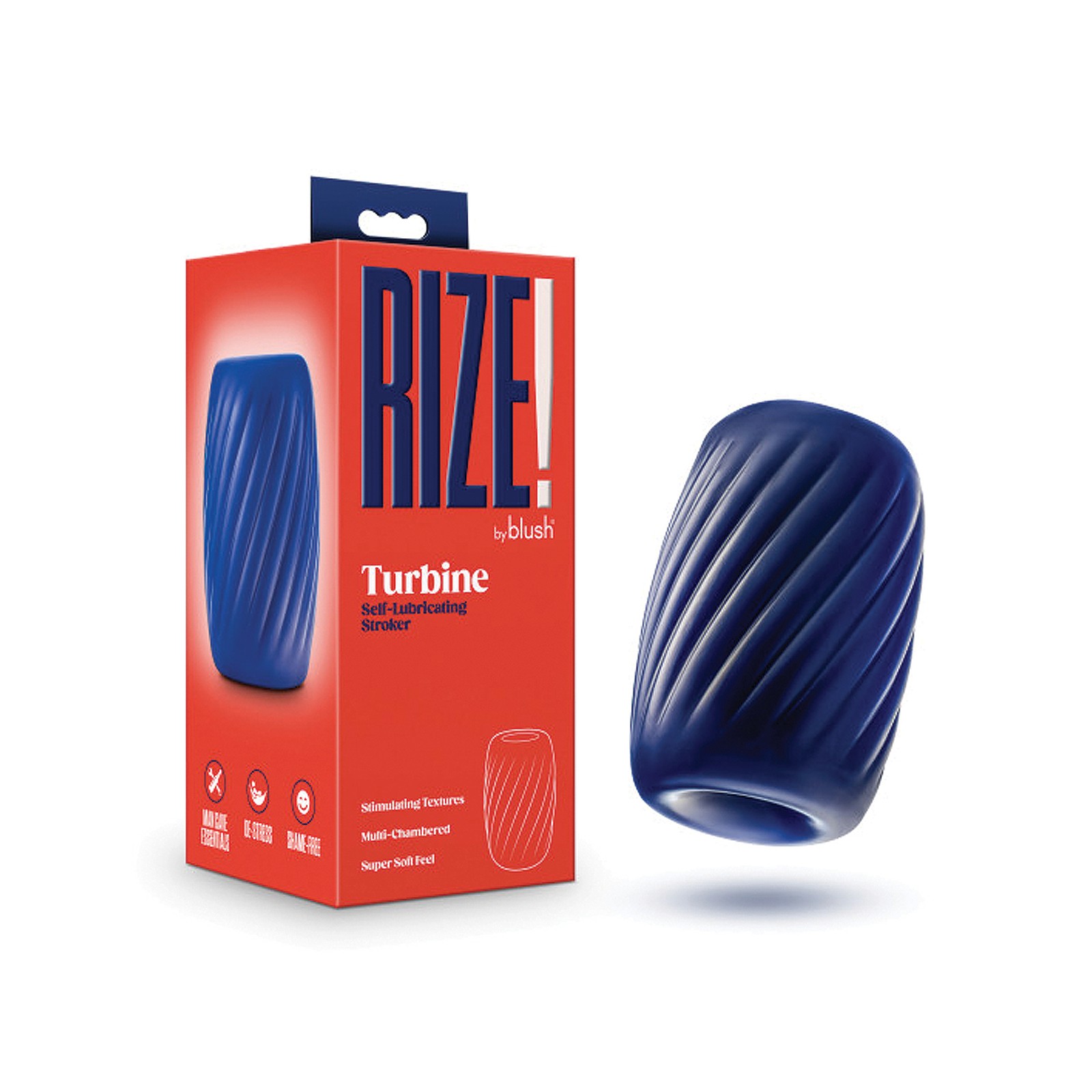 Blush Rize Self Lubricating Stroker - Turbine