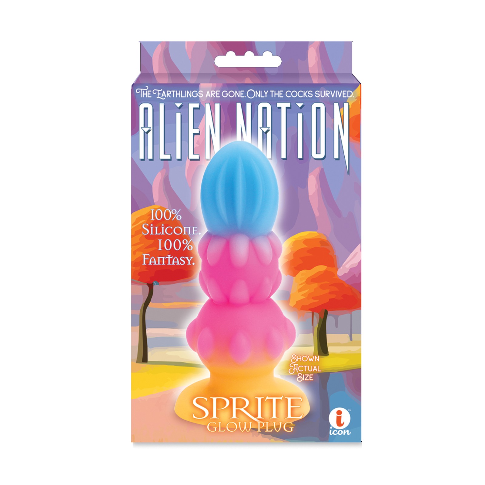 Alien Nation Sprite Vibrant Butt Plug