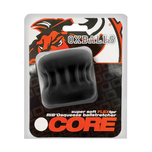 Oxballs Core Grip Squeeze Estirador de Testículos Negro Hielo