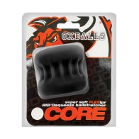 Oxballs Core Grip Squeeze Estirador de Testículos Negro Hielo