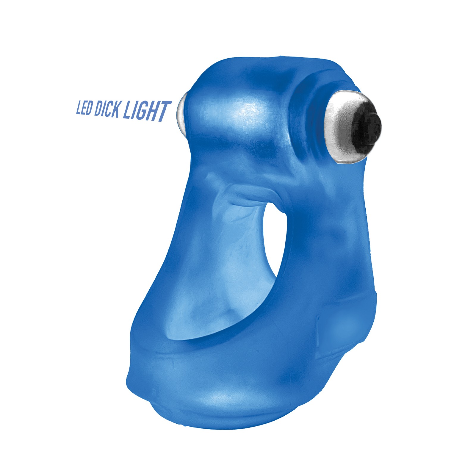 Oxballs Glowsling Cock Sling - LED Hielo Azul