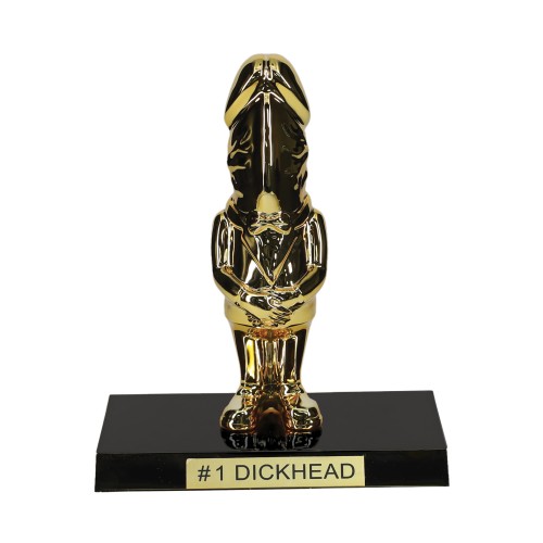 The Dickheads Gold Trophy - Fun Celebration