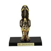 The Dickheads Gold Trophy - Fun Celebration