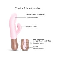 Love to Love Sassy Bunny Thrusting G-Spot Rabbit Baby Pink