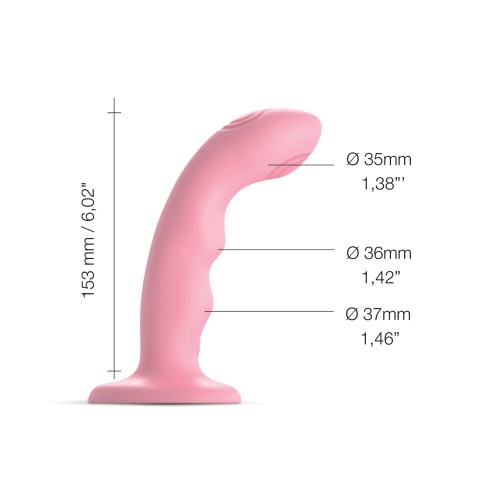 Strap on Me Tapping Dildo Rose Coral