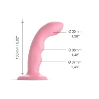 Strap on Me Tapping Dildo Rose Coral