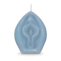 Eden's Vagina Candle Blue Vanilla Relaxation