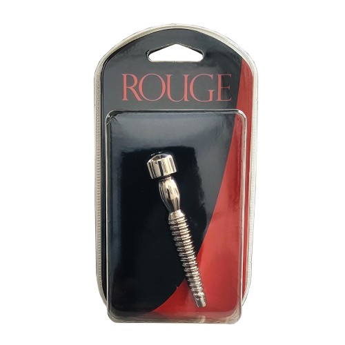 Rouge Stainless Steel Shower Penis Plug Silver