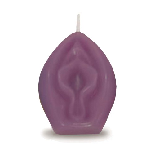 Vela de Vagina Eden en Purpura - Aroma a Vainilla