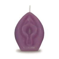 Eden's Vagina Candle in Purple - Vanilla Scented