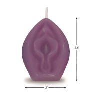 Vela de Vagina Eden en Purpura - Aroma a Vainilla