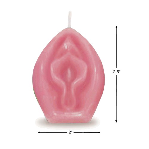 Vela de Vagina Eden Rosa Vainilla