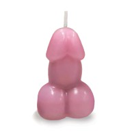 Eden's Penis Candle - Rose - Vanilla