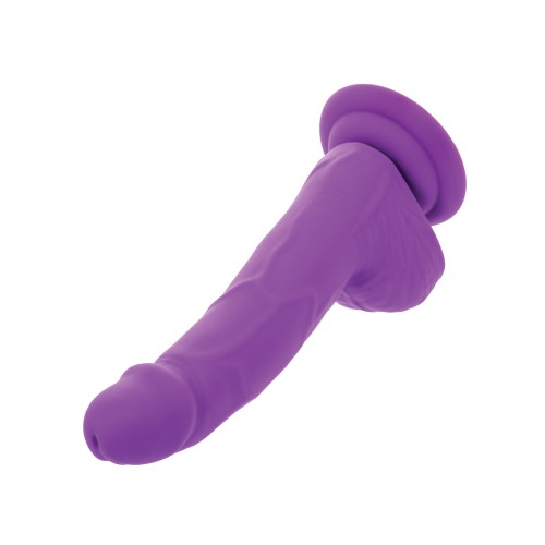 Silicone Studs Neon 6 Dildo Purple