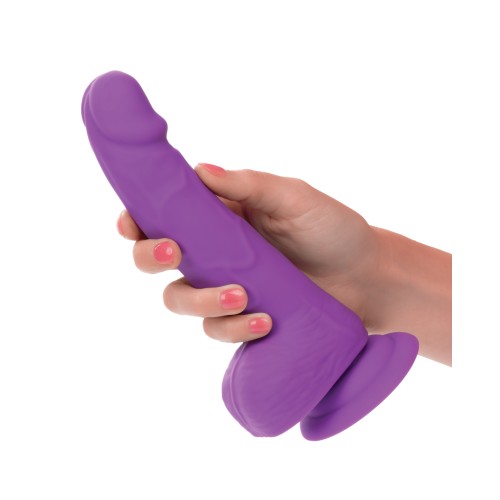 Dildo de Silicona Studs Neon 6 Morado