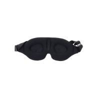 Blackout Memory Foam Blindfold - Black